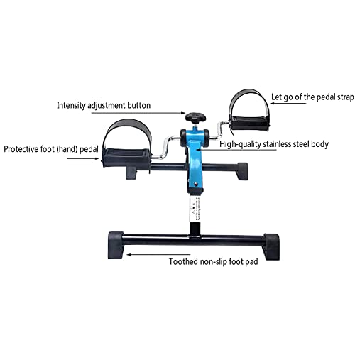 Mini bicicleta portátil para ejercicio bajo escritorio miniatura 3