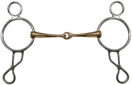 Showman Stainless Steel Wonder Bit Horse 5 Copper Mouth