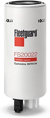 Separador de agua con filtro de combustible FS20022 Fleetguard Spin-On