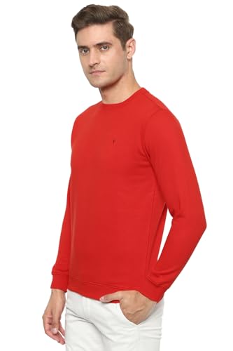 Image of Van Heusen Men Round Neck Cotton Sweatshirt