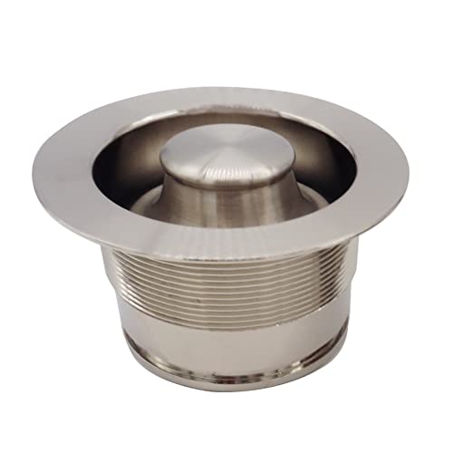 Flash Deals - 80% OFF Westbrass D2105-07 3-1/2" EZ-Mount Brass Sink Waste Disposal Drain Flange and Stopper, 1-Pack, Satin Nickel Flash Deals - 80% OFF Westbrass D2105-07 3-1/2" EZ-Mount Brass Sink Waste Disposal Drain Flange and Stopper, 1-Pack, Satin Nickel