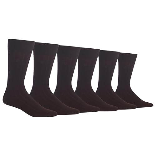 Chaussettes douces Chaps pour homme marron au bureau et en week-end taille 39 à 46