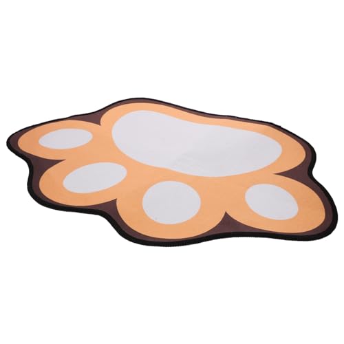 BESTonZON Pet Feeding Mat for Cats Quick Dry Cat Food Bowl Mat Easy to Pet Food Mat Non Slip Insulated Design Reusable Cat Water Bowl Mat for Indoor Use