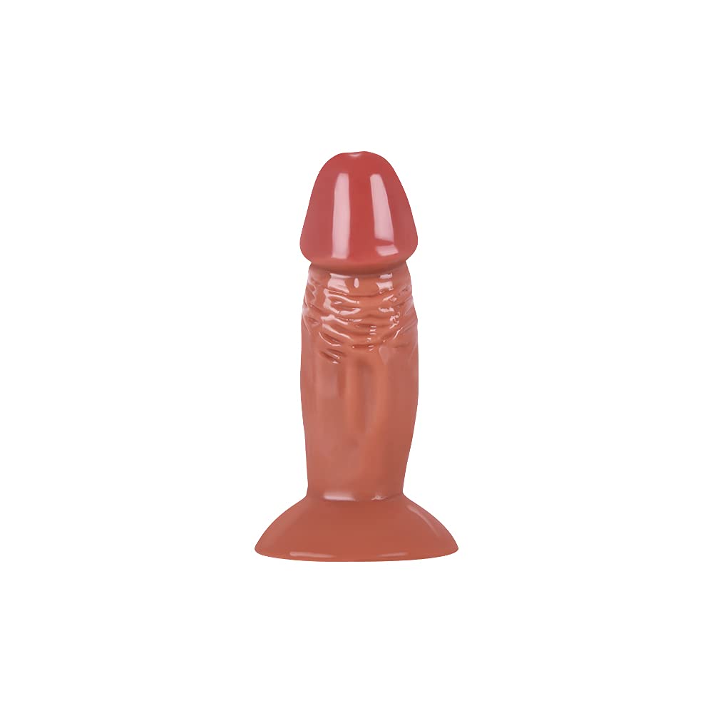 6 inches Realistic Dildo for Beginners, Silicone Anal Dildos with Strong Suction Cup Base, Lifelike Fake Penis, Adult Sex Toys for G spot Stimulator Anal Plug Training Sets (6"Purple) — view 5