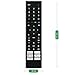 Replacement TV Infrared Remote Control Compatible with Hisense Smart Android TV 75A6G 65U6G 65A6G 75U6G 70A6G 40A4H 50U6G 55A6G 43A6G 55U6G 43A4H 32A4FH 50A6G 60A6G 32A4H 50A6G 65A6G 55A68G 60A68G