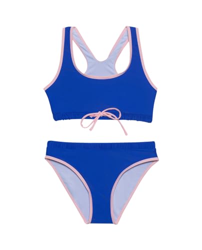Image of Gottex Kids Toddler and Little Girls Colorful Two Piece Stylish Swimsuit UV Sun Protection Bathing Suit for Girl