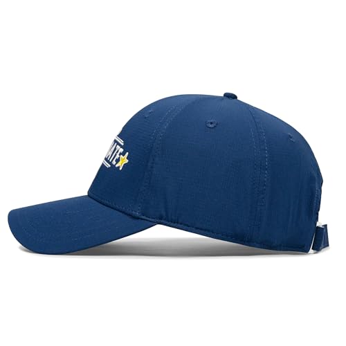 Image of Captain and First Mate Hat for Men Women, Cool Gifts for Boat Owners or Costume, White /Blue