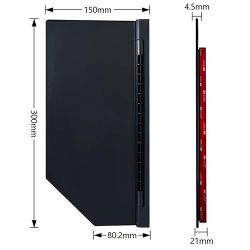 Cappuccio per monitor, 24-32 pollici, universale, antiriflesso e antiriflesso, visiera di protezione della privacy, cappuccio regolabile per monitor