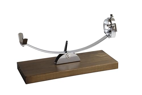 CUPERINOX Soporte Jamonero Balancín | Jamonero Giratorio Profesional | Jamonero Madera | Jamonera Profesional | Tabla Cortar Jamon