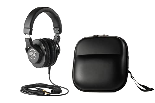 512 Audio Academy circum-auricular, fone de ouvido com monitor de estúdio fechado para gravação, pod