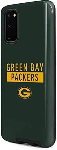 Skinit Pro Phone Case Compatible with Galaxy S20 - Officially Licensed NFL Green Bay Packers Green Performance Series Design