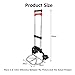 Heavy Duty Stair Climbing Hand Truck, Foldable Telescopic Cargo Dolly, 70kg Load Capacity, Ideal for Warehouse and Storehouse Use, Efficient Cargo Handling Tool