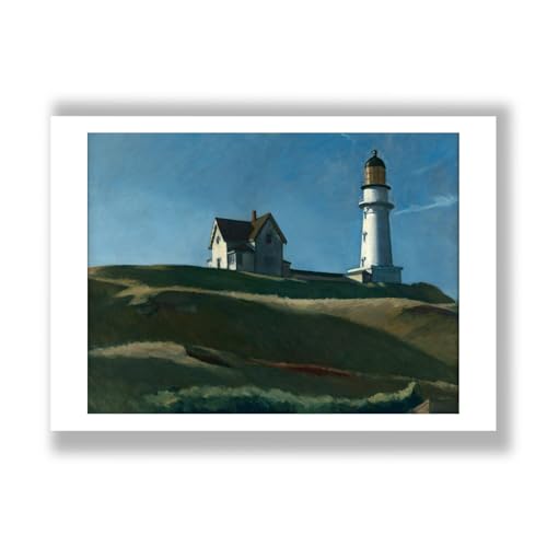 Edward Hopper Lighthouse Hill grande impression d'art poster affiche deco