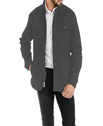 Image of Jachs Men's Flannel Lined Shirt Jacket
