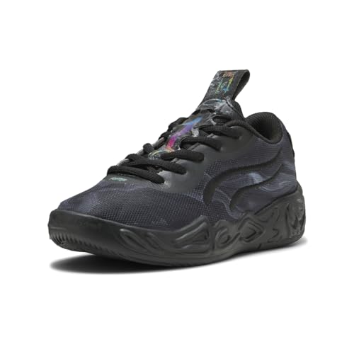PUMA Kids Boys Mb.04 Lo Team Basketball Sneakers Shoes - Black2