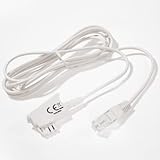 COXBOX 5 m DSL Cable Fritzbox, Speedport, Easybox - TAE Cable RJ45 White - VDSL ADSL WLAN Router Cable with Twisted Pair for a Reliable Connection - Image 5