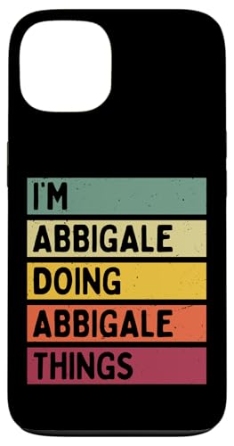 I'm Abbigale Doing Abbigale Things �ʔ����J�X�^���l�[�� �X�}�z�P�[�X iPhone 13 �p