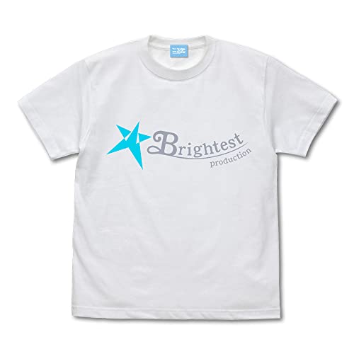 二次元コスパ シャインポスト ブライテスト Tシャツ WHITE XLサイズ 綿製