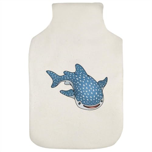 'Cute Whale Shark' Hot Water Bottle Cover (HW00036796)