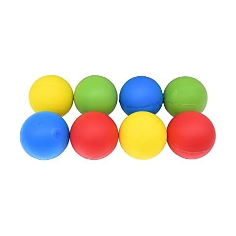 Pre-Sport EDB035 Uncoated Foam Ball 8-Piece Set, 9 cm Size Cover