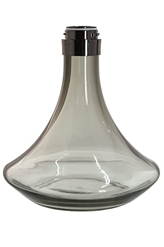 INOX Giza Shisha Set V2A Edelstahl Wasserpfeife 58cm 4 Anschlüsse mit Zubehör wie Schlauch Mundstück Kopf Zange… – Bild 5