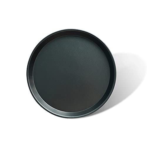 Roucerlin Thick Pizza Pan, Nonstick Pizza Baking Pan Pizza Steel Pan, Round Pizza Tray Pizza Baking Sheet (9 In) #TOP30