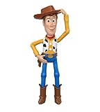 Mattel Disney · Pixar Toy Story 5 Figurine articulée Bonjour Woody de 30 cm avec Mouvement de Chapeau et 14 Points d’Articulation, JKV38