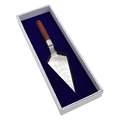Masonic Freemason Symbolic Metal with G Design Silver Trowel Presented in a Gift Box - Image 2