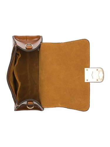 Image of Patricia Nash Chauny Tooled Leather Satchel