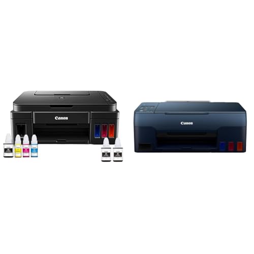 Image of Canon PIXMA MegaTank G3000 All in One WiFi Inktank Colour Printer with 2 Additional Black Ink Bottle