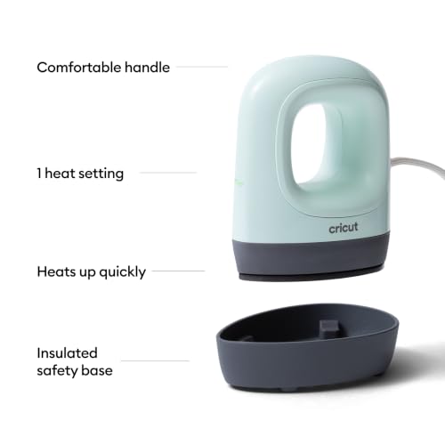 Cricut EasyPress Mini™ LT - Mint Green - Mini Heat Press - image 2