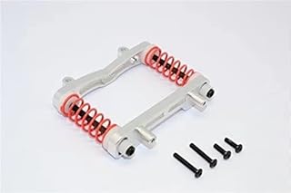 for 1/8 RC Car YETI XL Monster Buggy Aluminium Front Bumper Absorber - 1SET Silver