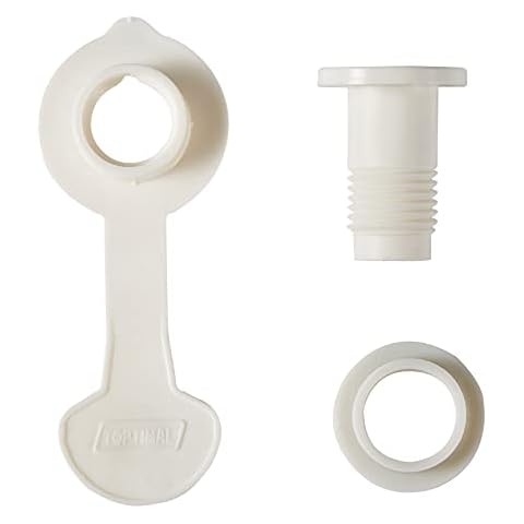 Cooler Standard Drain Plug Assembly, Drain Plug Replacement for Cooler - 1.5" Shaft Length Cover