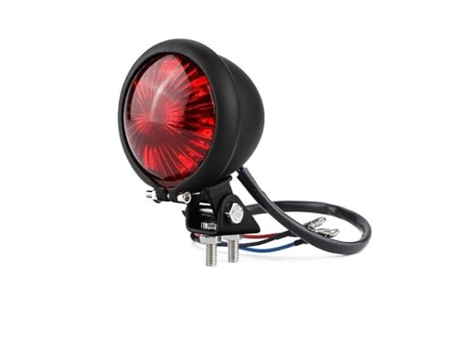 Feu arrière moto anti-vibrations lampe d'avertissement LED 12V étanche pour Sportster