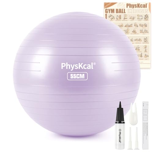 PhysKcal 55cm Purple Gym Ball