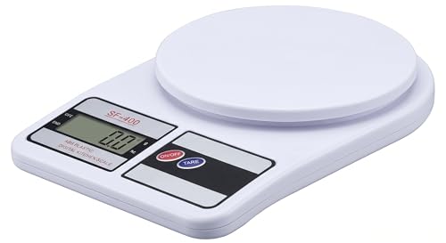 Balança Digital de Cozinha SF-400 10kg – Alta Precisão Eletrônica...