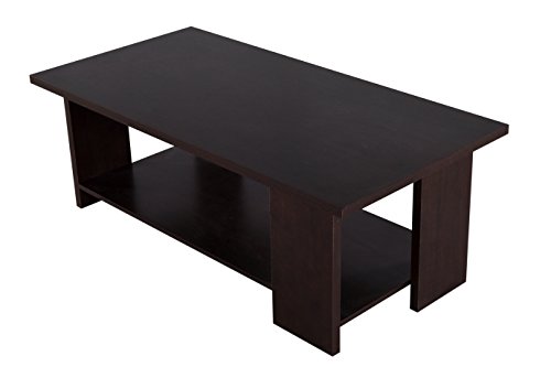 Image of DeckUp Cove-S Engineered Wood Coffee Table (Dark Wenge, Matte Finish)