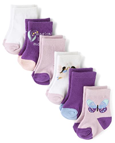 Image of The Children's Place Baby Girls' and Newborn Socks Variety Pack