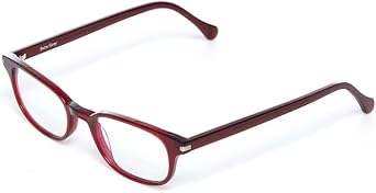 Felix Gray Carson Blue Light Glasses for Women & Men Computer Glasses Non-Prescription, 15x Blue Light Filtered, Eye Strain Relief, Sleep Support, Bio-Based Acetate Red, Medium