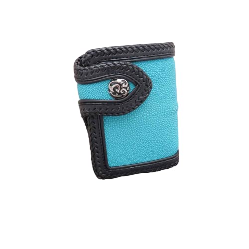 ウルフマン　Wolfman　三つ折り ウォレット 長財布　スティングレイ　エイ革 ウルフマン Wolfman 三つ折り ウォレット 長財布 スティングレイ