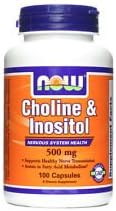 NitikanShop Now Foods Colina e Inositol 500 mg 100 cápsulas (1)