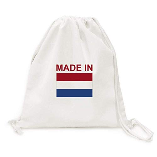 Mochila de lona com cordão Made In Netherlands Country Love