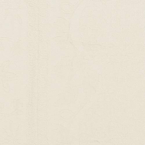 King Charles Modern Farmhouse Floral Matelasse Decorative Pillowcase, 100% Cotton Breathable Bedding, King Sham (20" x 36"), Ivory