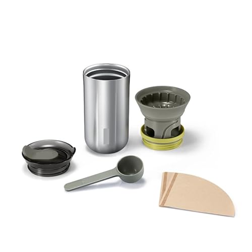 Cafetera de Goteo Portátil con filtro de papel cónico para 10 tazas