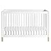 Babyletto Gelato 4-in-1 Convertible Crib with Toddler Bed Conversion in White and Washed Natural, Greenguard Gold Certified