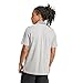 adidas Men's Essentials Small Logo Pique Sportswear Polo Shirt, Medium Grey Heather/Black, Medium