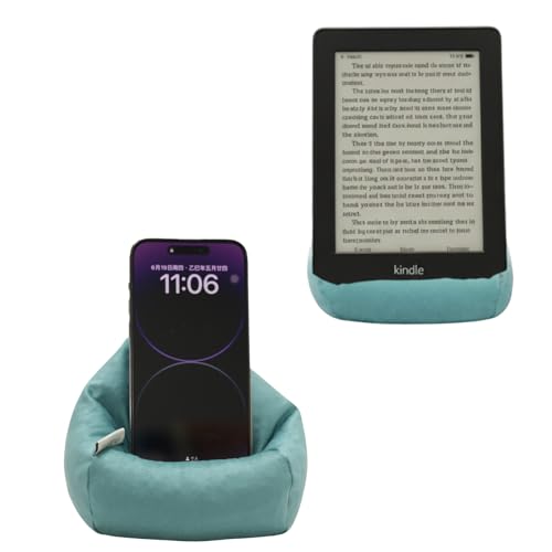 Tusrai 2pcs Micro Suede Phone Holder Cover Teal