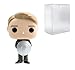 POP! Marvel:Captain America: The First Avenger - Cap with Prototype Shield Exclusive Vinyl Figure (Bundled with Compatible Box Protector Case)