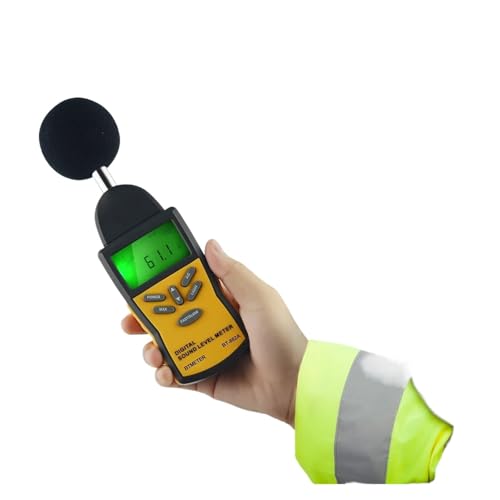 騒音測定器 騒音計、デジタル騒音計、瞬間音圧計、LCDディスプレイ、安全技術者、健康、産業安全事務所 デシベル計