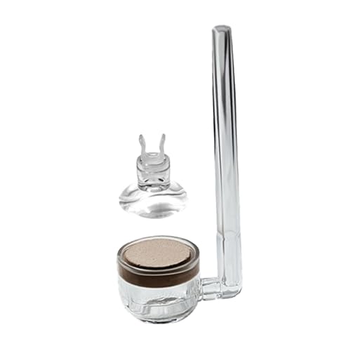 Stgfyxgs CO2 ディフューザー 水槽用バブルディフューザー 静音水槽バブラー 小型バケツ循環システム 池用水槽エアディックス, 20x70mm
